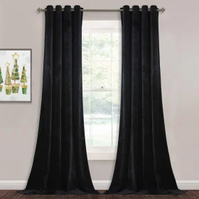 Luxury Plain Celvet Curtains by AL Imran Curtains