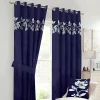 Luxury floral curtains by AL Imran Curtains